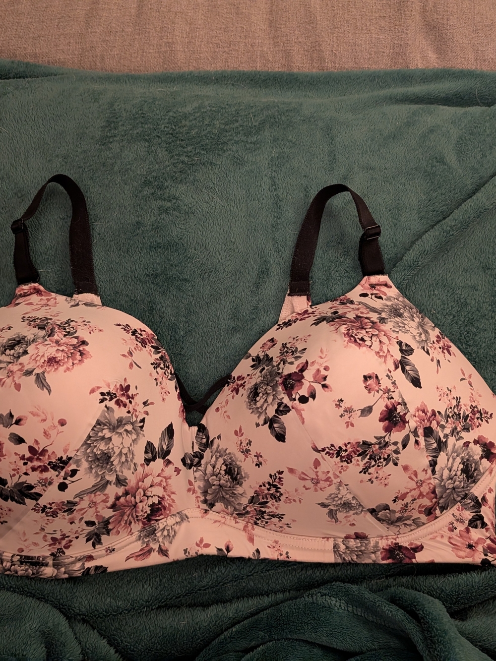 torrid Pink Floral Molded T-Shirt Bra